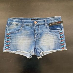 Fire Los Angels Juniors Size 11 Shorts Colors Blue/Orange